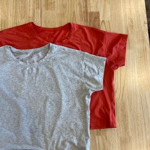 TWO Lululemon Cates T-shirts